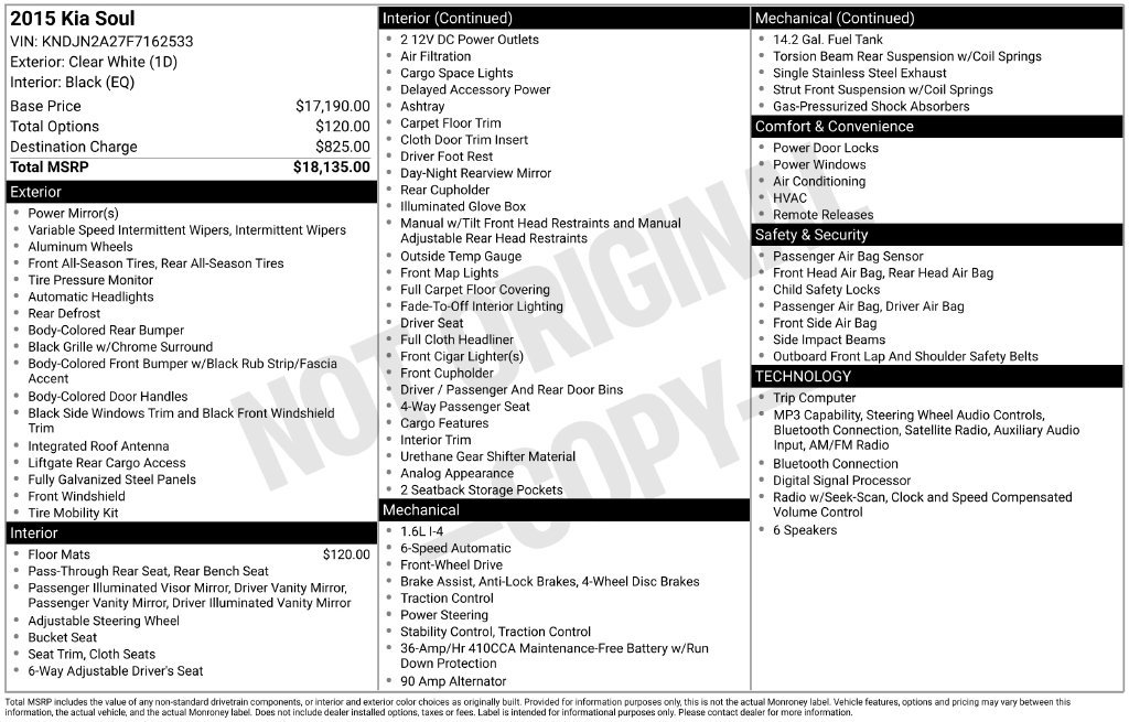 Used 2015 Kia Soul FWD image 2