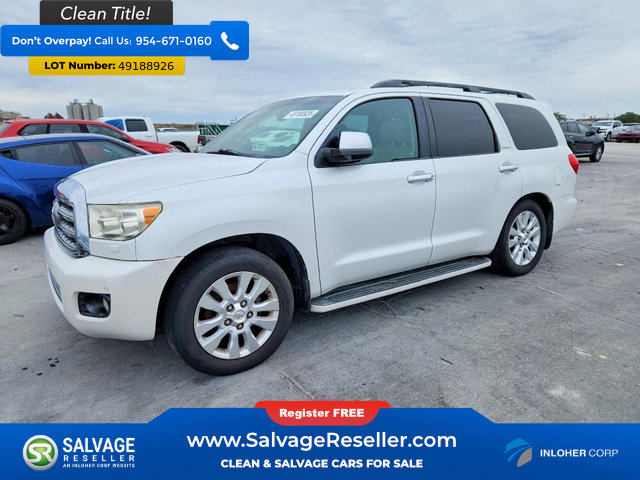 Used 2008 Toyota Sequoia Platinum RWD image 1