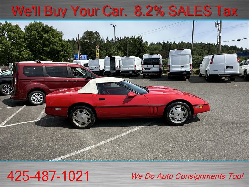 Used 1989 Chevrolet Corvette Convertible RWD image 9