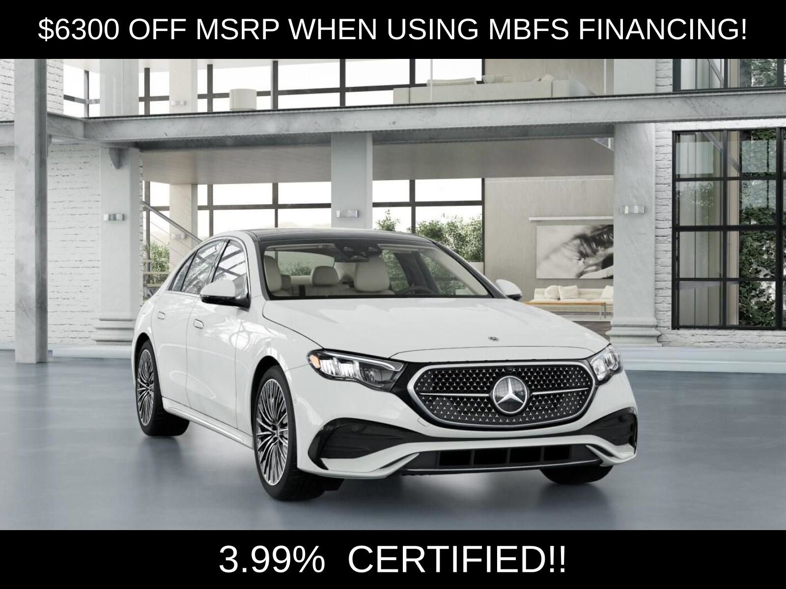 New 2026 Mercedes-Benz E 350 4MATIC Sedan image 9