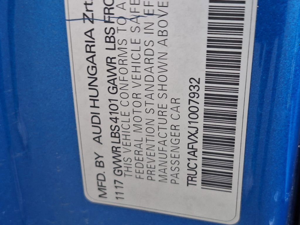 Used 2018 Audi TTS 2.0T Coupe image 29