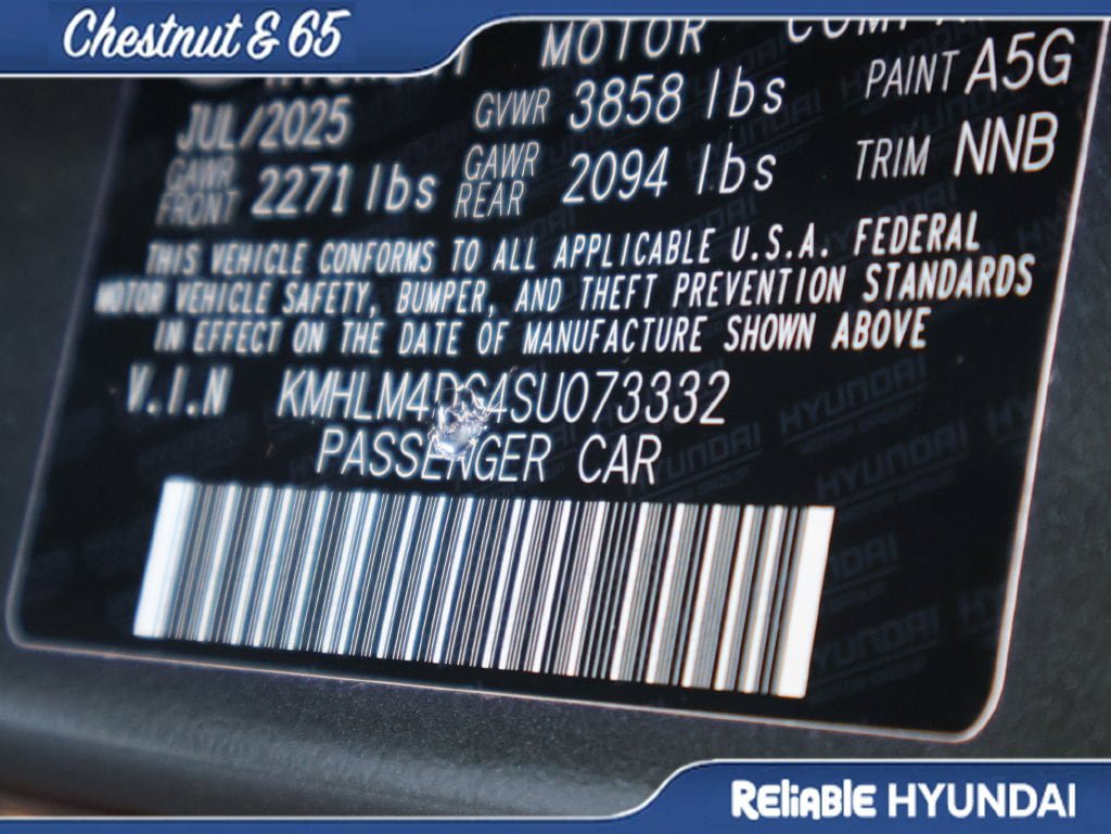 Certified 2025 Hyundai Elantra Sport FWD image 40