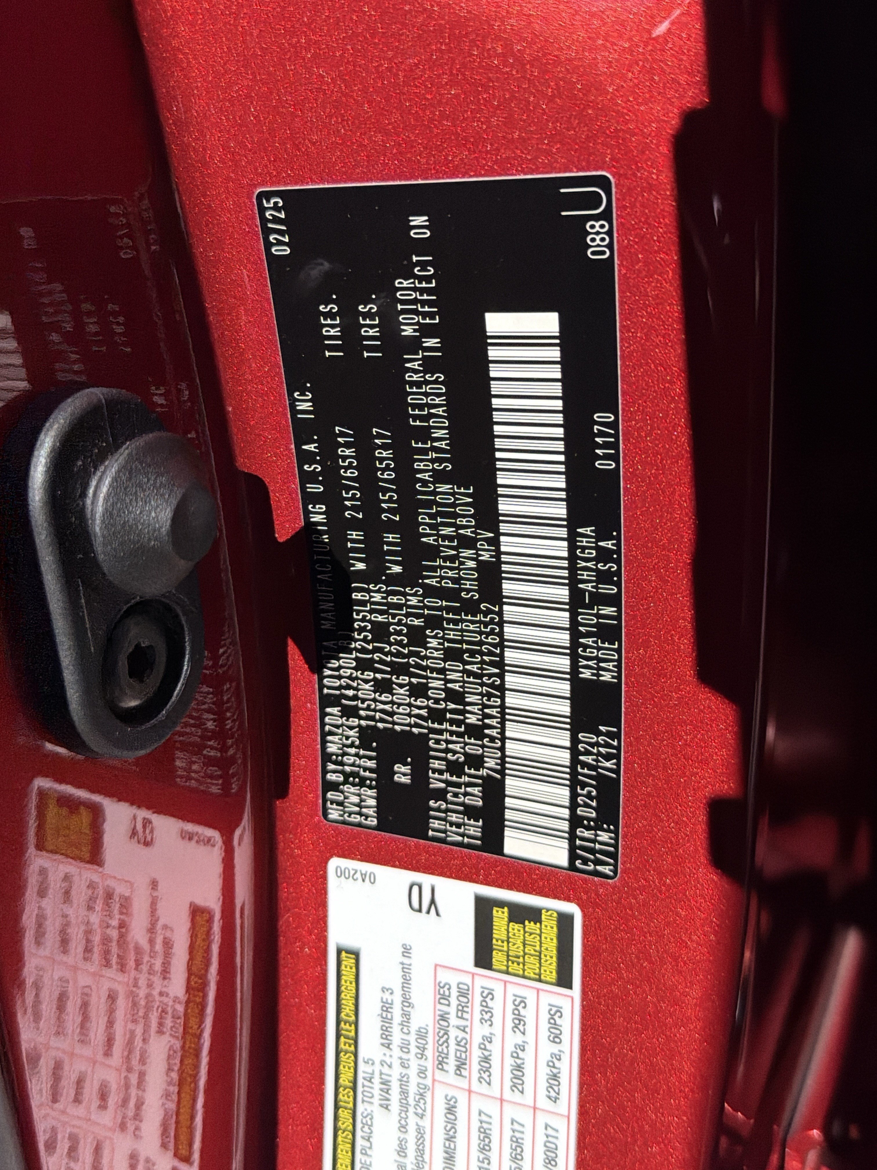 Certified 2025 Toyota Corolla Cross LE FWD image 33
