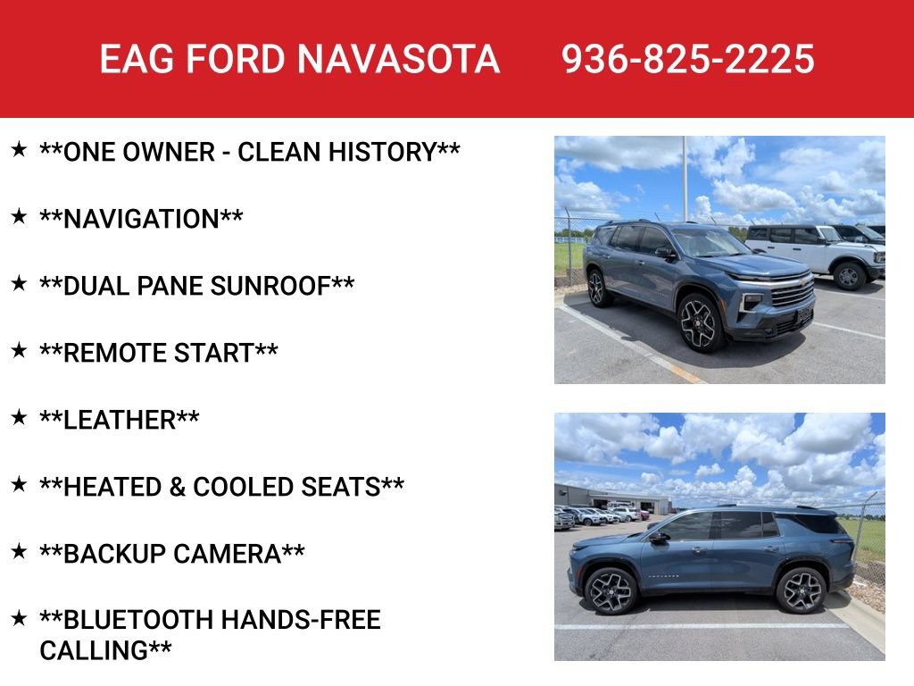 Used 2025 Chevrolet Traverse High Country FWD image 4