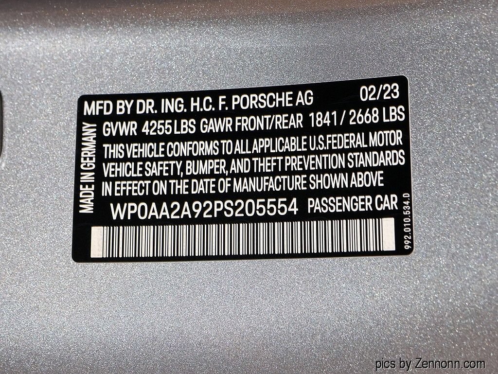 Used 2023 Porsche 911 Carrera T RWD image 71