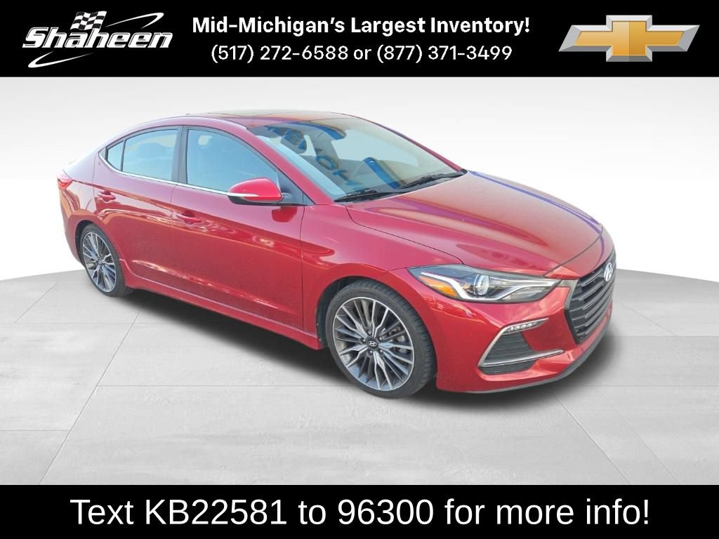 Used 2017 Hyundai Elantra Sport w/ Sport Premium Package 06
