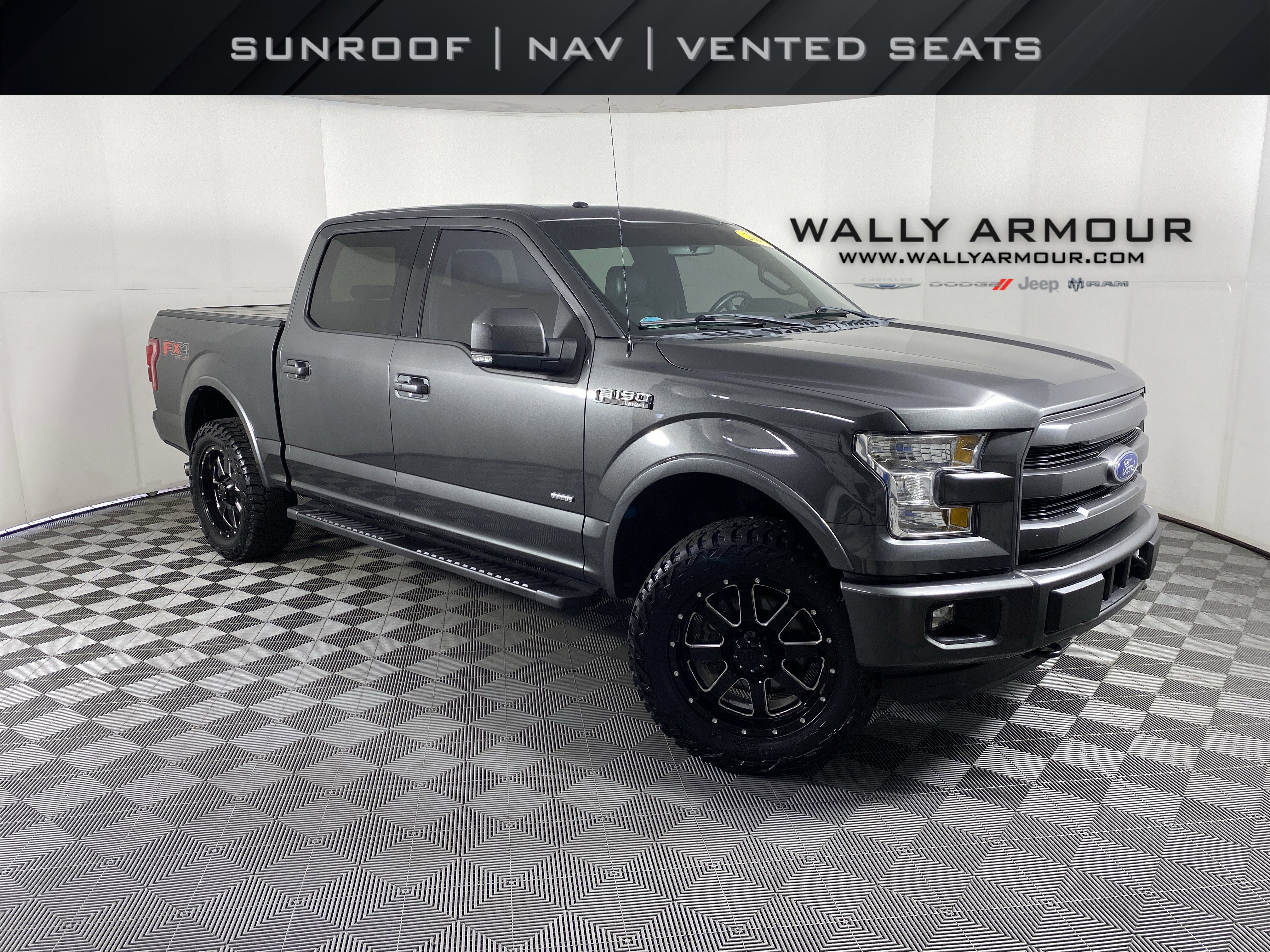 Used 2015 Ford F150 Lariat w/ Equipment Group 501A Mid image 1