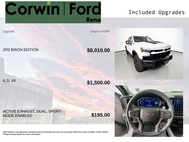 Used 2026 Chevrolet Silverado 1500 ZR2 w/ ZR2 Bison Edition image 3