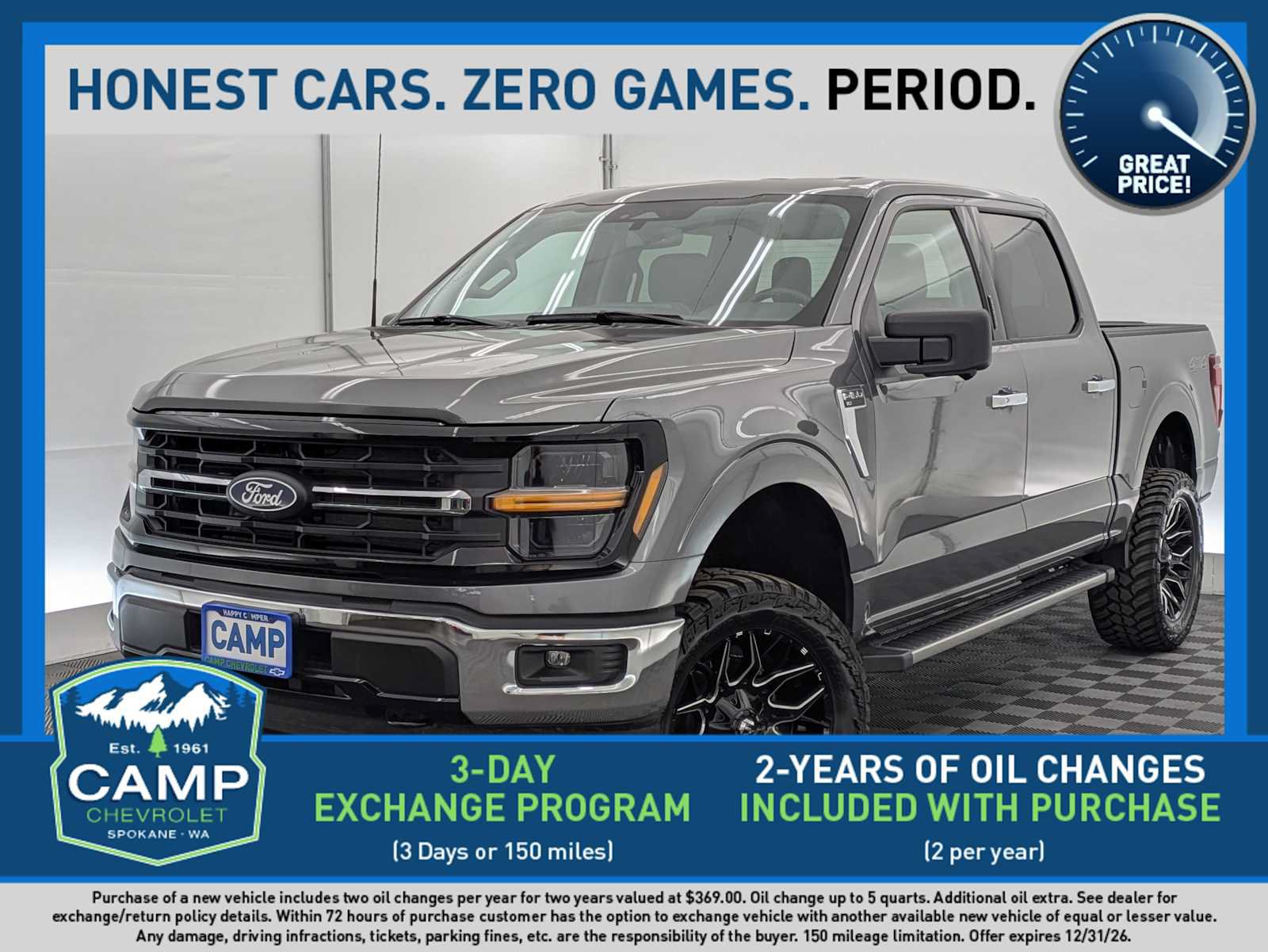 Used 2024 Ford F150 XLT AWD/4WD image 1