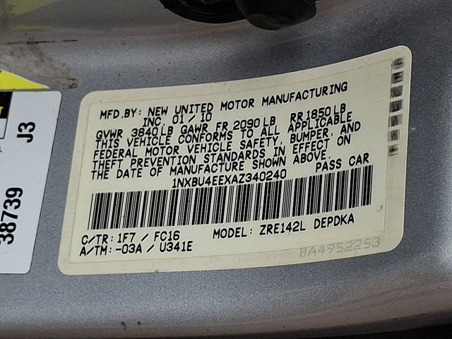 Used 2010 Toyota Corolla LE FWD image 26