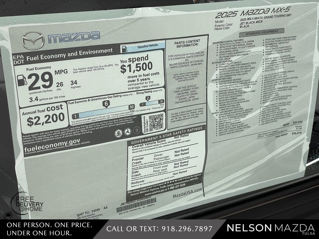 New 2025 MAZDA MX-5 Miata Grand Touring image 19