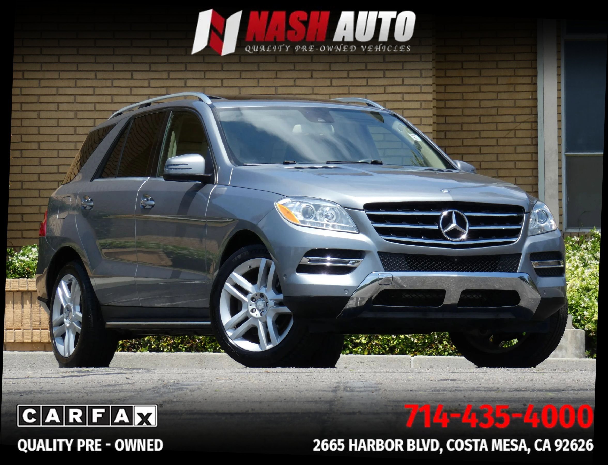 Used 2015 Mercedes-Benz ML 350 2WD