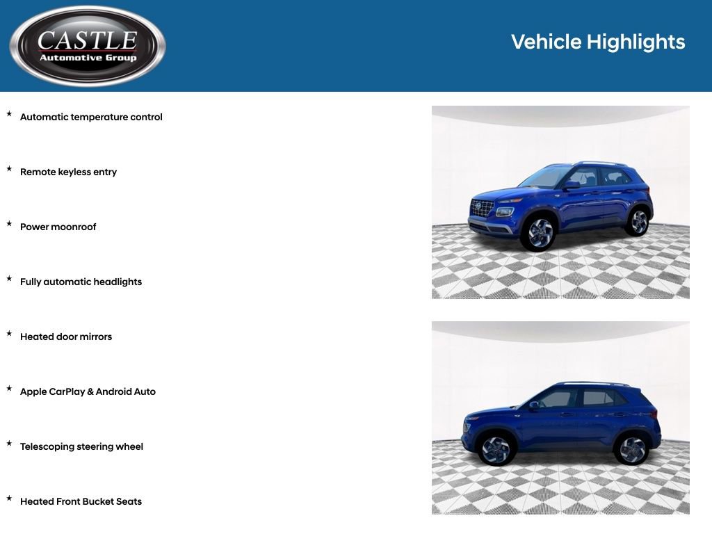 New 2026 Hyundai Venue SEL FWD image 3
