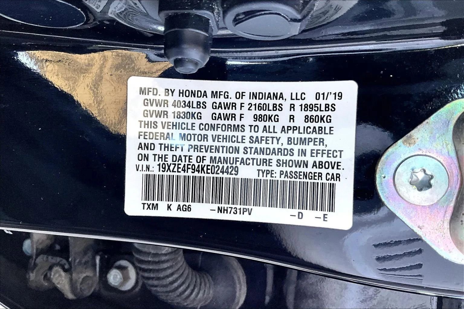 Used 2019 Honda Insight Touring image 16