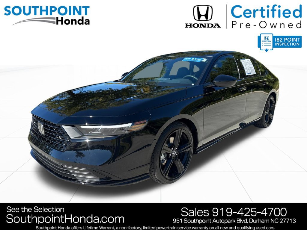 Certified 2026 Honda Accord Sport image 3