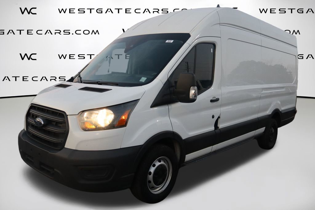 Used 2020 Ford Transit 350 148 High Roof Extended w/ Load Area Protection Package image 1