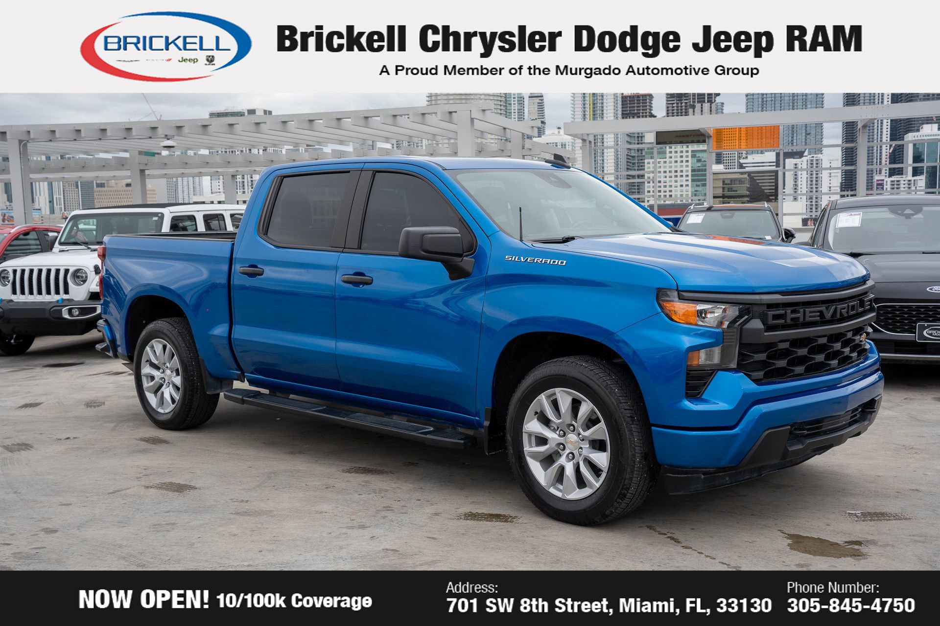 Used 2024 Chevrolet Silverado 1500 Custom image 3