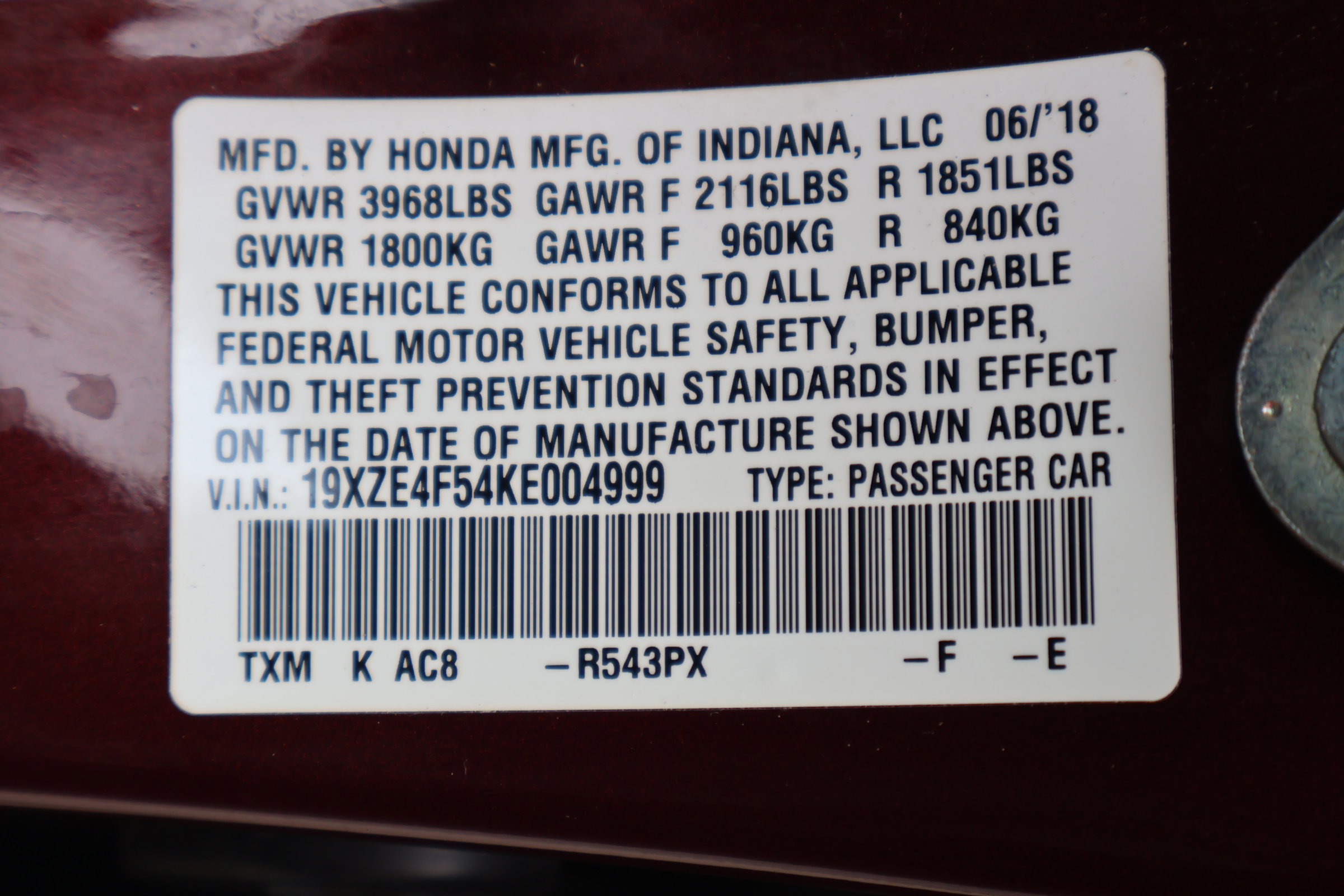 Used 2019 Honda Insight EX image 28