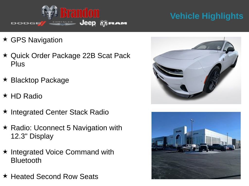 New 2026 Dodge Charger R/T Scat Pack image 2