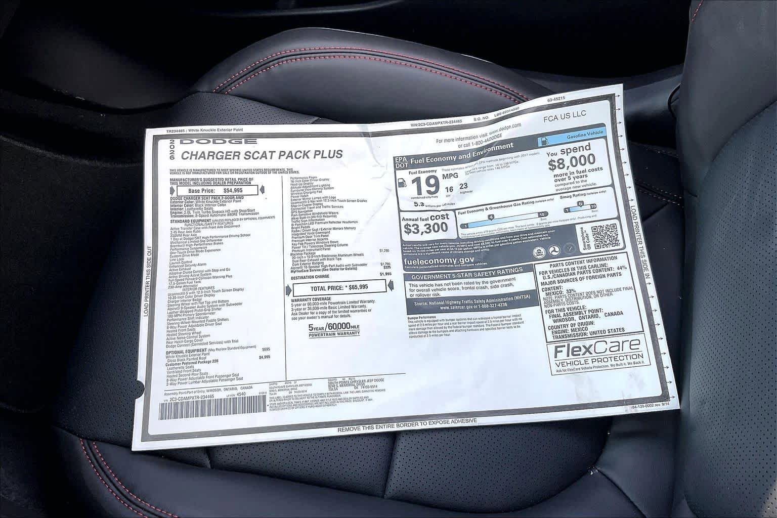 New 2026 Dodge Charger Scat Pack image 19