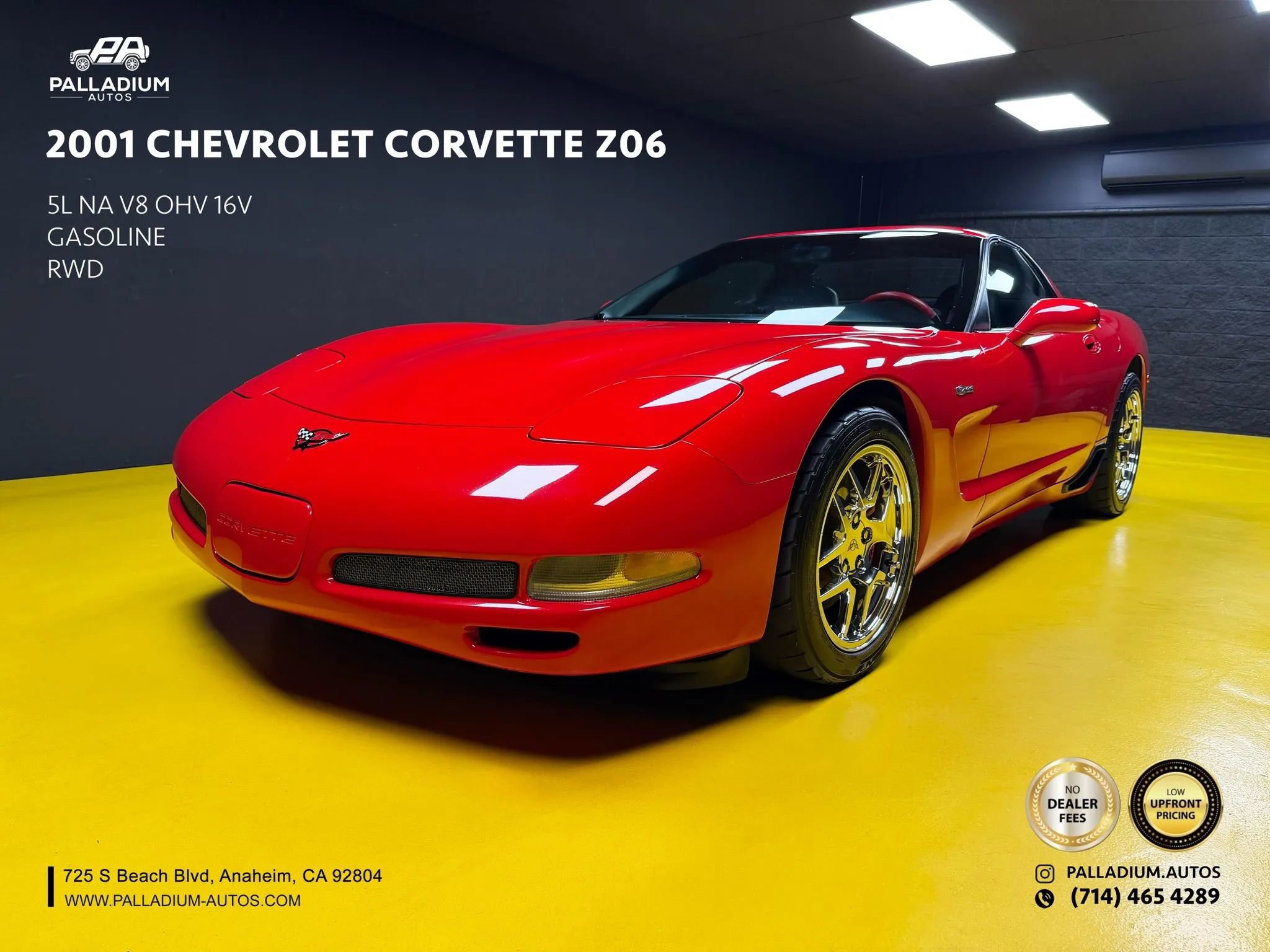 Used 2001 Chevrolet Corvette Z06 w/ Memory Pkg
