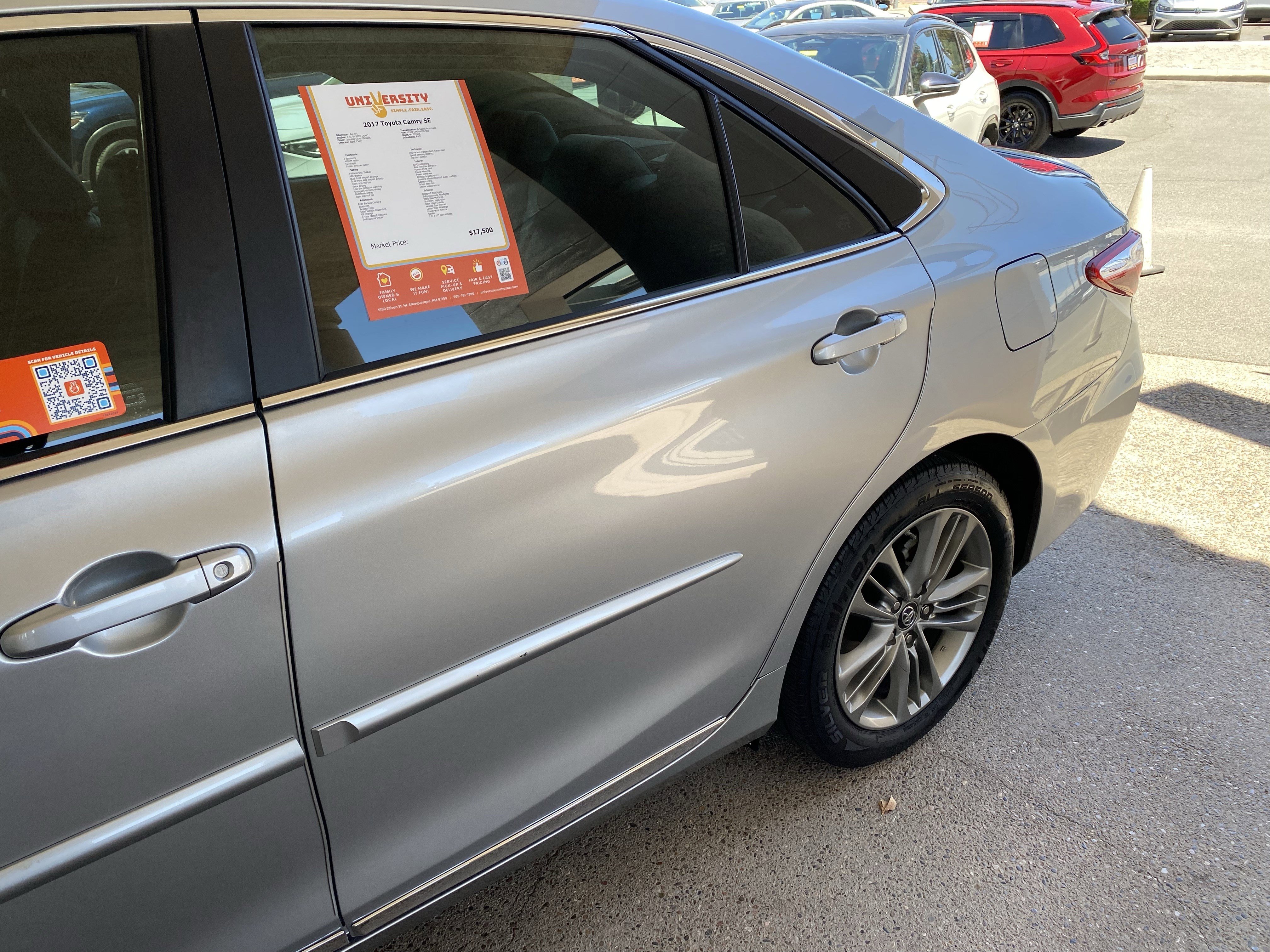 Used 2017 Toyota Camry SE FWD image 52