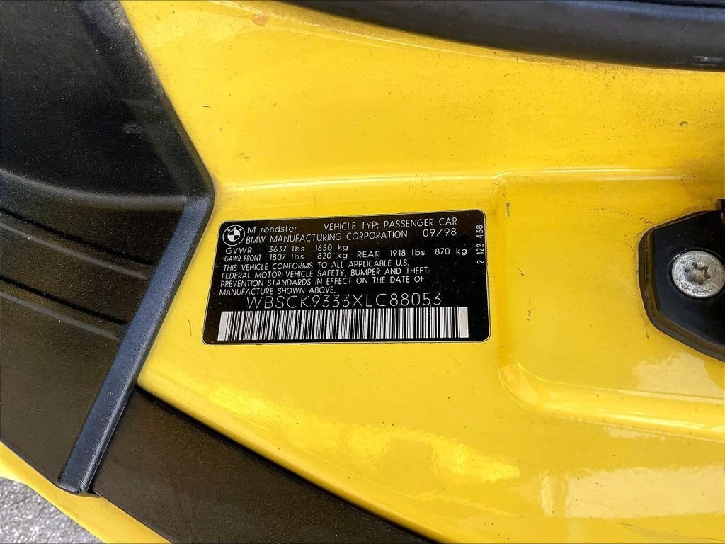 Used 1999 BMW M Roadster RWD image 25