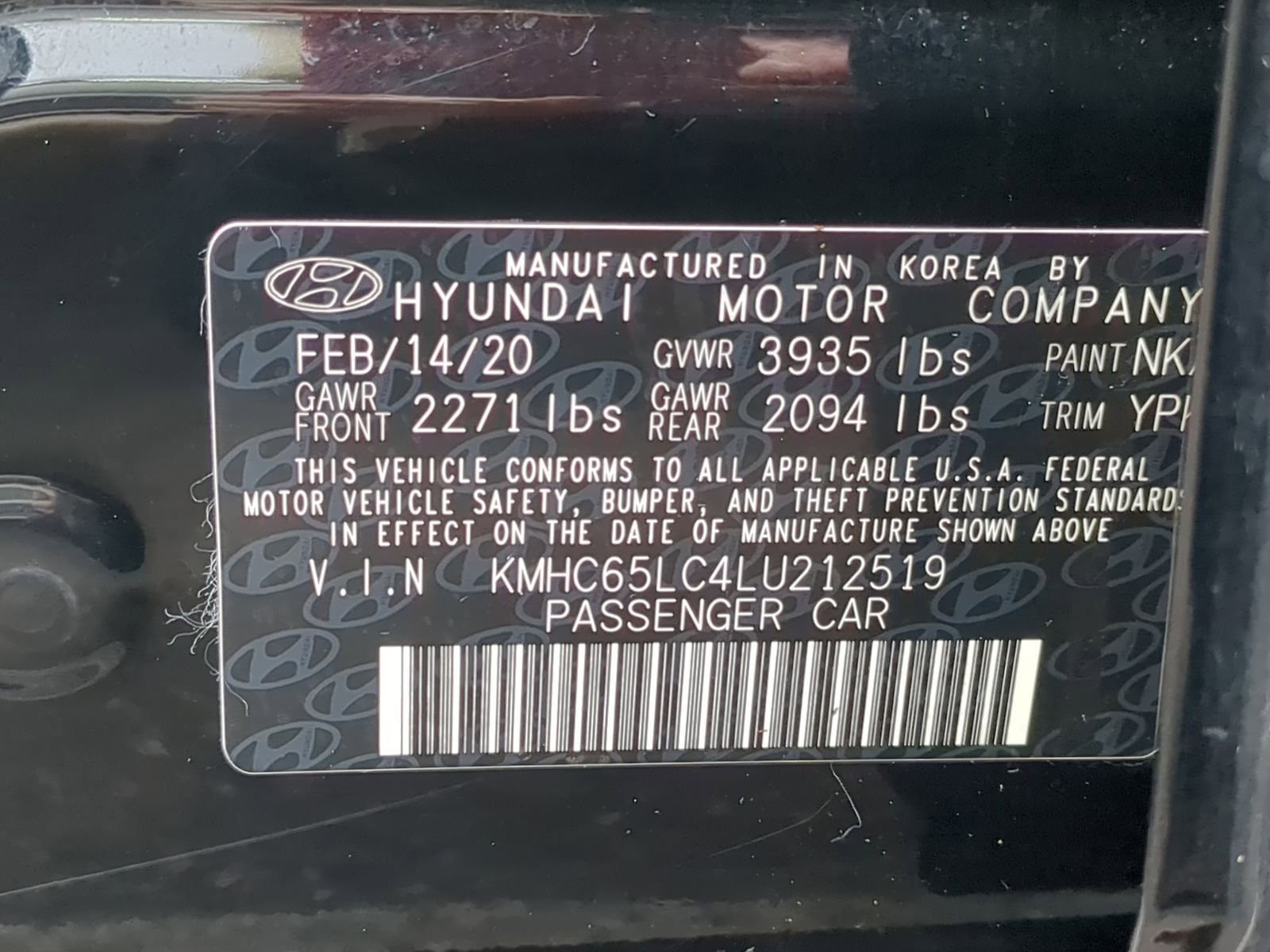 Used 2020 Hyundai Ioniq Blue image 35