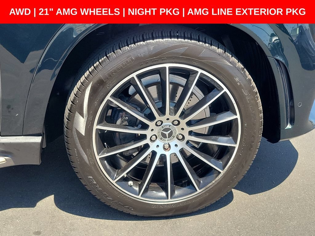 Used 2020 Mercedes-Benz GLE 350 4MATIC w/ AMG Line Exterior image 8