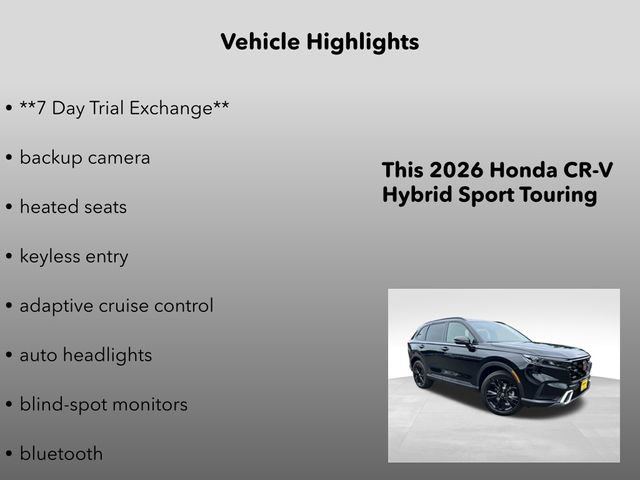 New 2026 Honda CR-V Sport Touring image 5