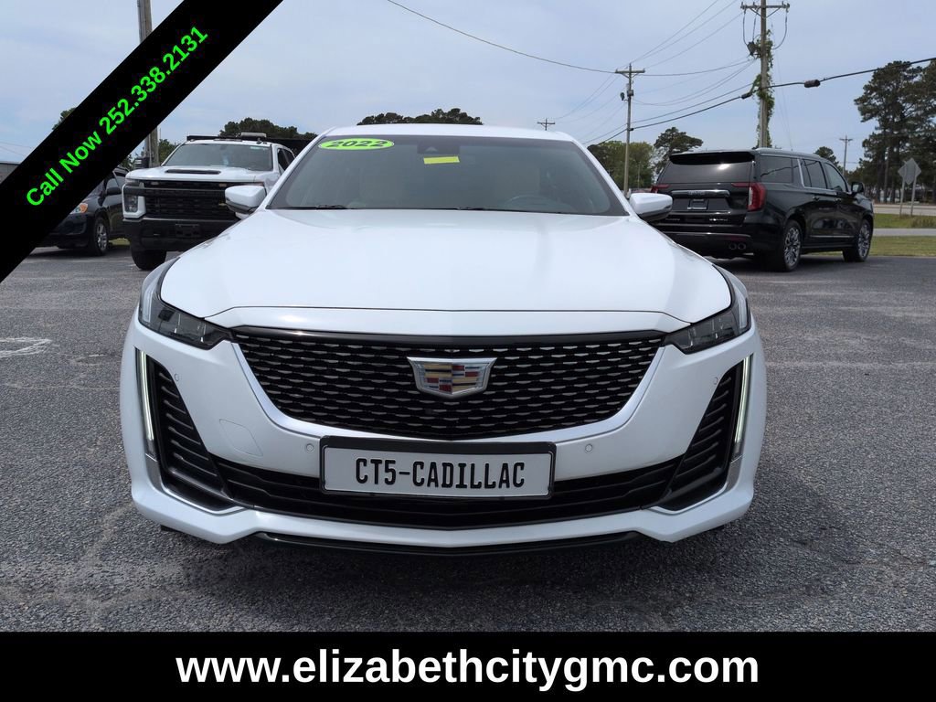 Used 2022 Cadillac CT5 Premium Luxury w/ Climate Package RWD image 8