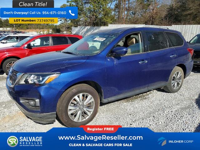 Used 2018 Nissan Pathfinder SL w/ Cargo Package FWD image 1