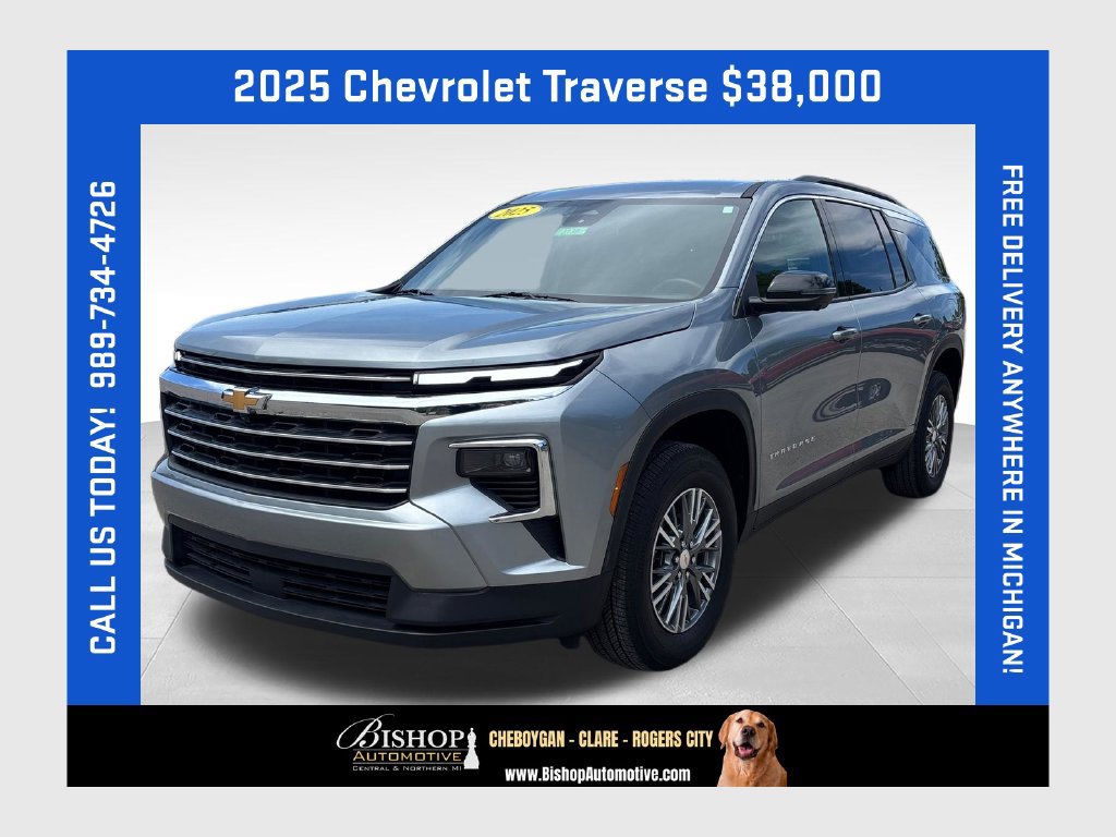 Used 2025 Chevrolet Traverse LT w/ Driver Confidence Package