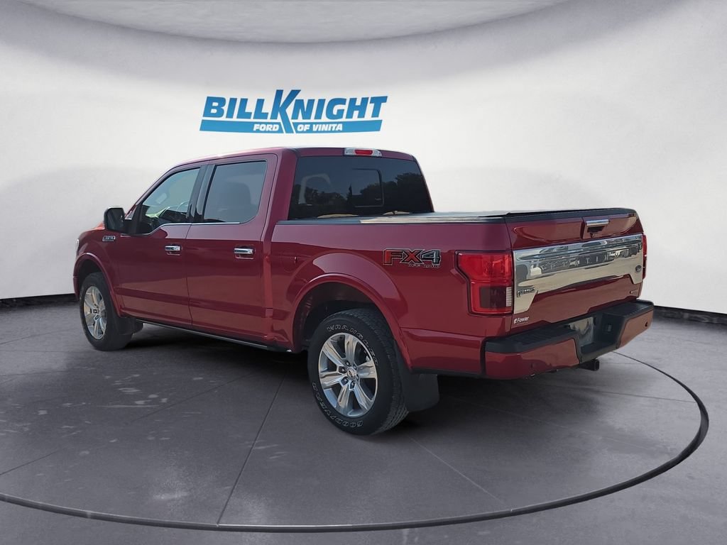 Used 2020 Ford F150 Platinum w/ Technology Package AWD/4WD image 3
