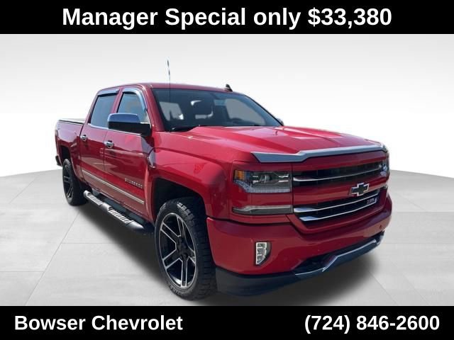 Used 2018 Chevrolet Silverado 1500 LTZ Z71 w/ LPO, Black Pack AWD/4WD image 8