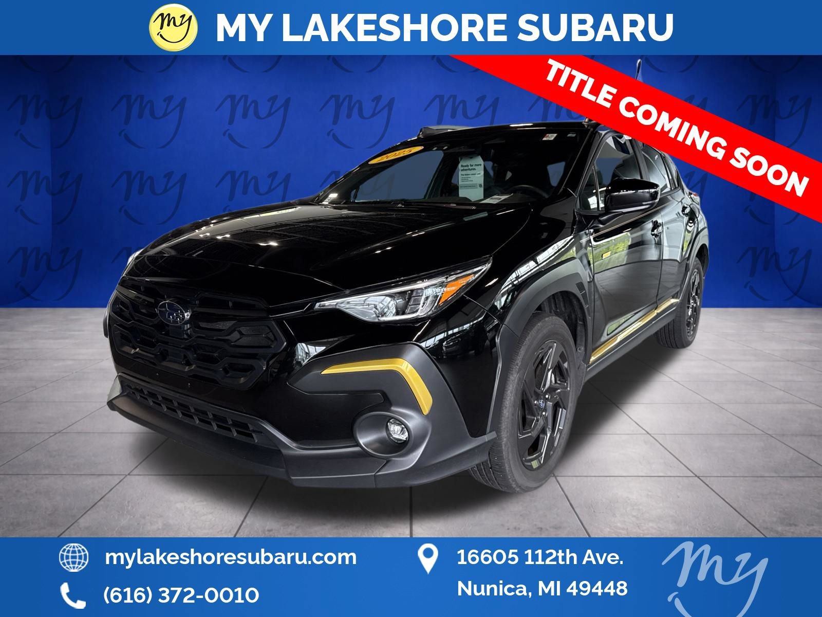 Certified 2025 Subaru Crosstrek 2.5i Sport w/ Popular Package #3A AWD/4WD image 3