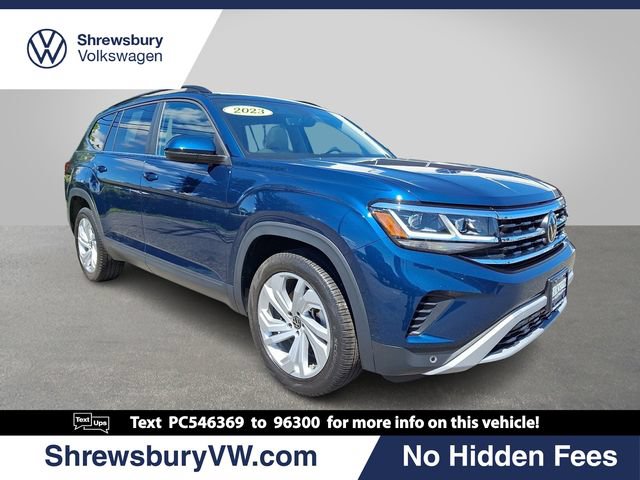 Used 2023 Volkswagen Atlas SE w/ Panoramic Sunroof Package