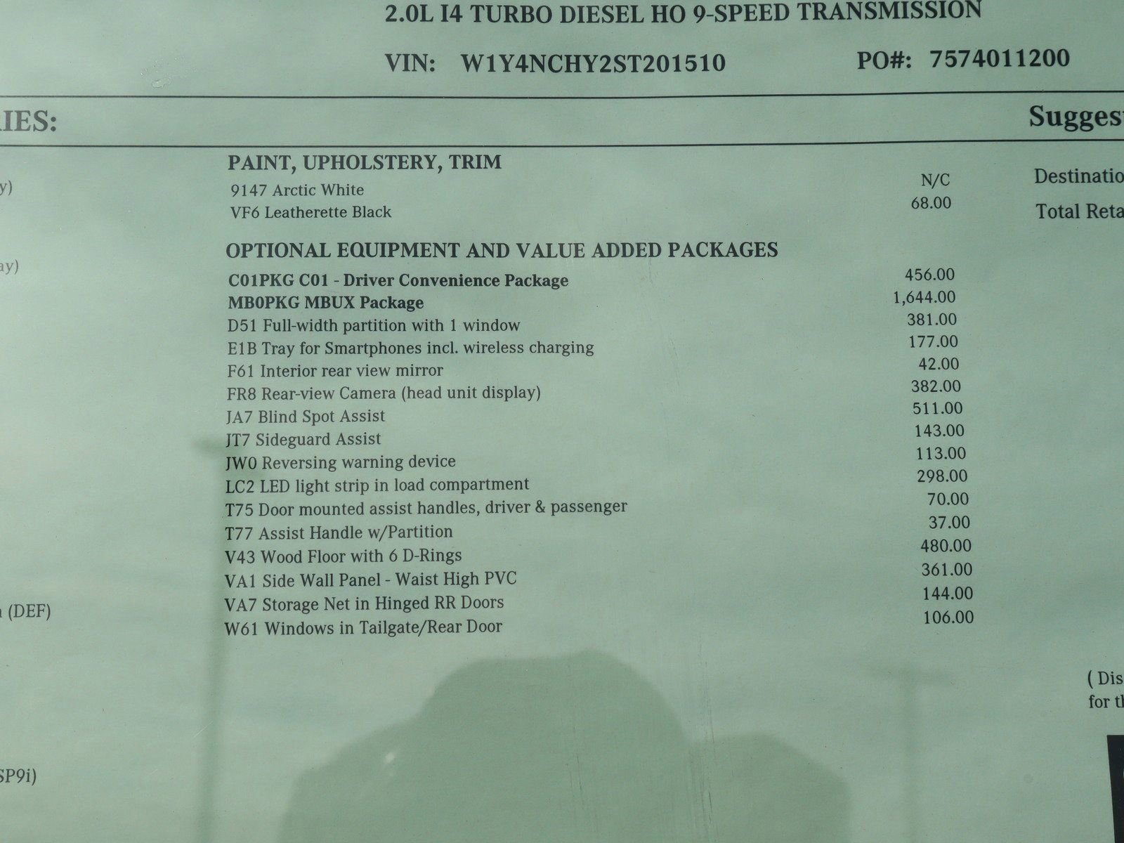 New 2025 Mercedes-Benz Sprinter 2500 image 47