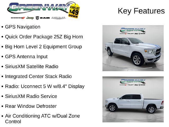 Used 2022 RAM 1500 Big Horn RWD image 2