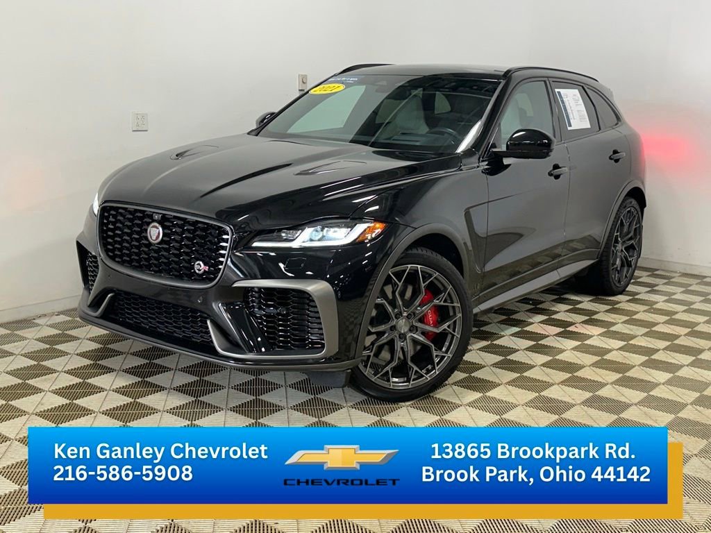 Used 2021 Jaguar F-PACE SVR AWD/4WD image 1