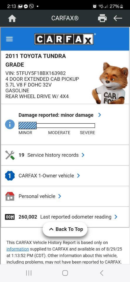 Used 2011 Toyota Tundra 4x4 Double Cab image 43