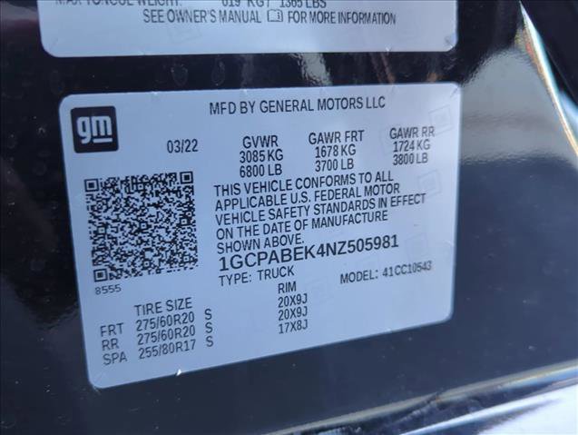 Used 2022 Chevrolet Silverado 1500 Custom w/ Rally Edition image 23