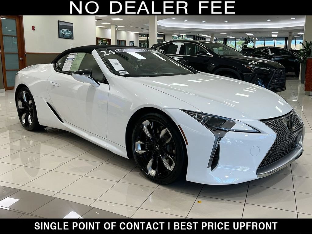 Certified 2024 Lexus LC 500 Convertible w/ Touring Package