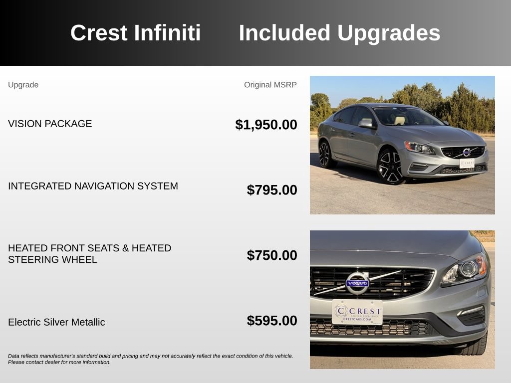 Used 2018 Volvo S60 T5 Dynamic w/ Vision Package FWD image 5