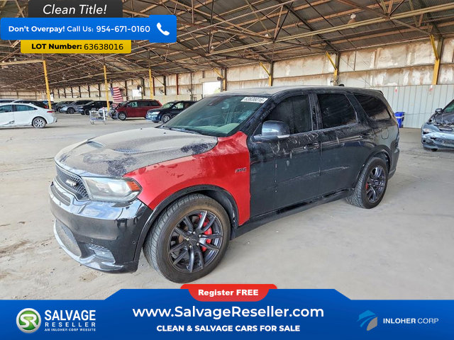 Used 2018 Dodge Durango SRT w/ SRT Interior Appearance Group AWD/4WD image 1