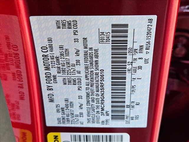 New 2025 Ford Bronco Sport Heritage w/ Convenience Package image 18