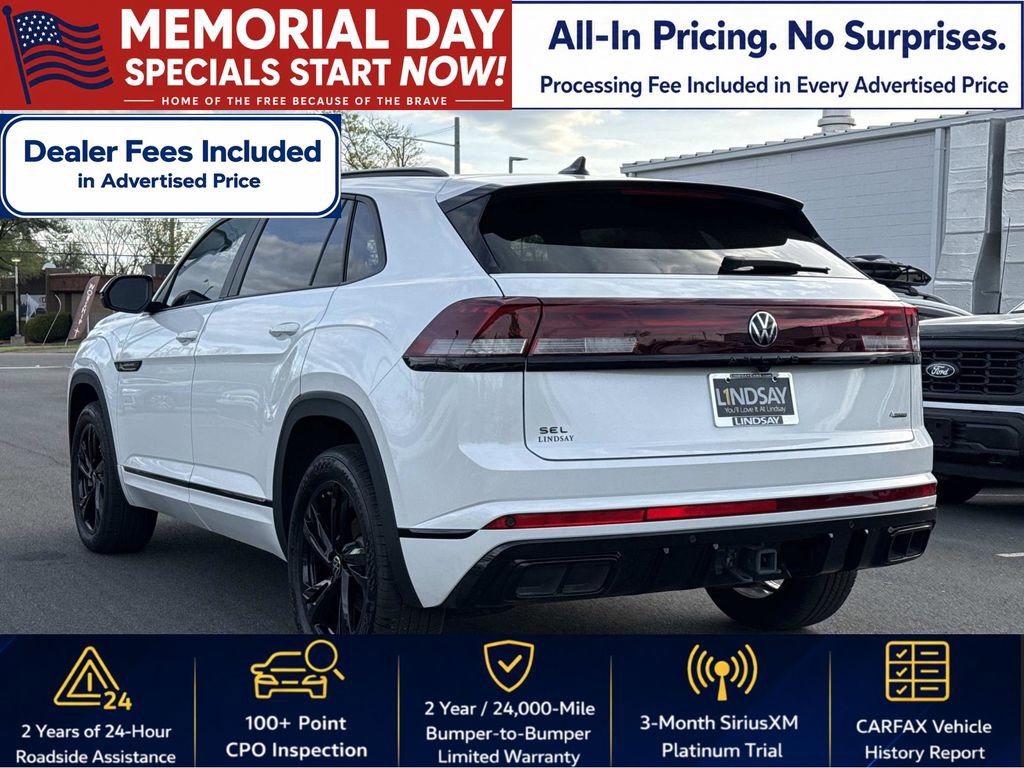 Certified 2025 Volkswagen Atlas Cross Sport SEL R-Line AWD/4WD image 5