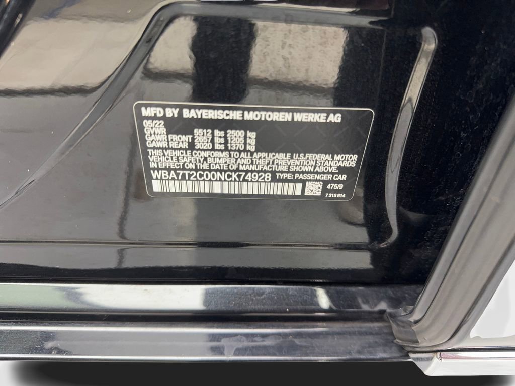 Used 2022 BMW 740i image 88