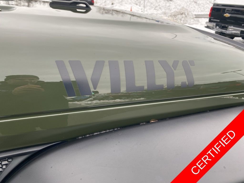 Certified 2022 Jeep Wrangler Unlimited Willys image 10