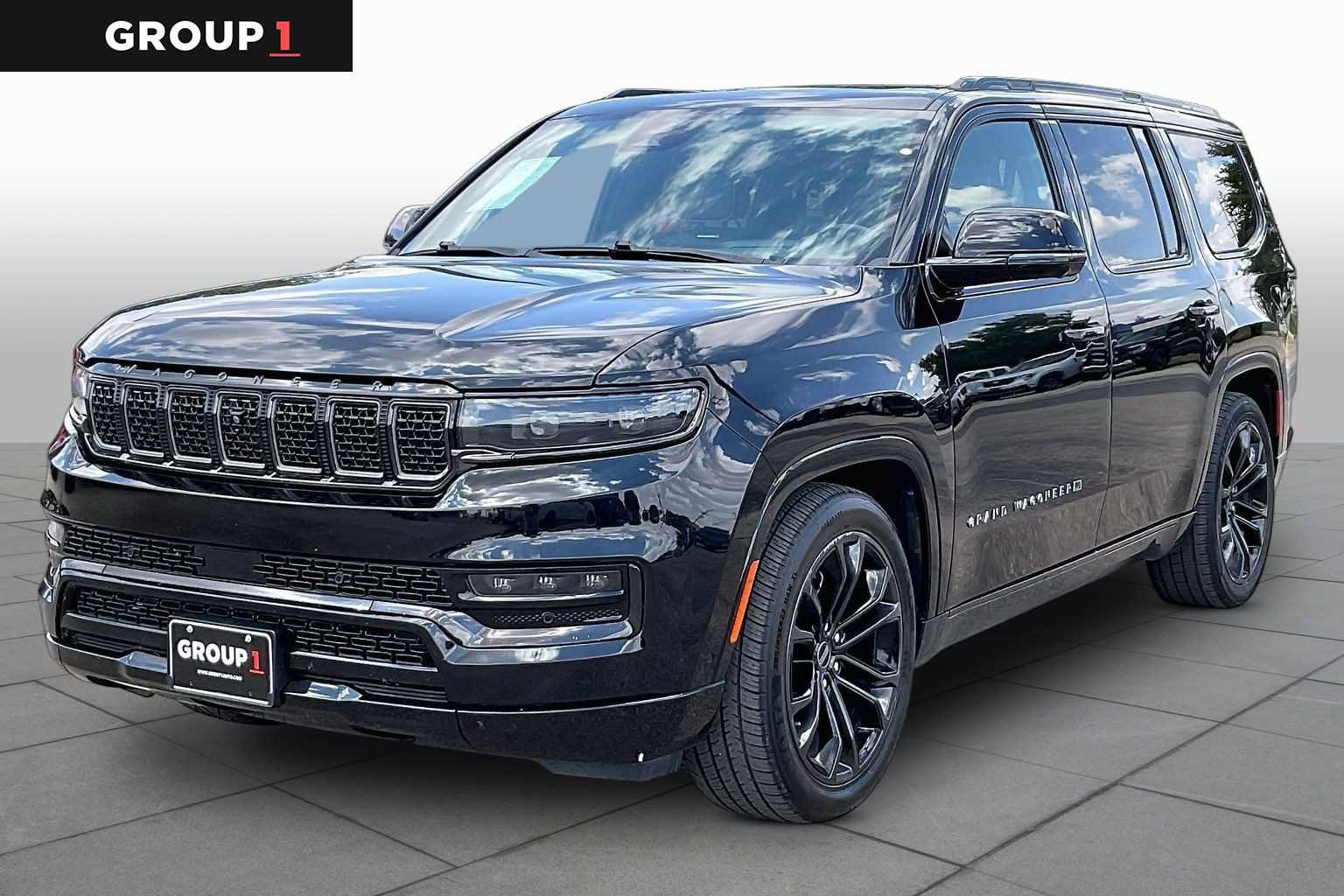 Used 2024 Jeep Grand Wagoneer Series II Obsidian w/ Quick Order Packagew 28T